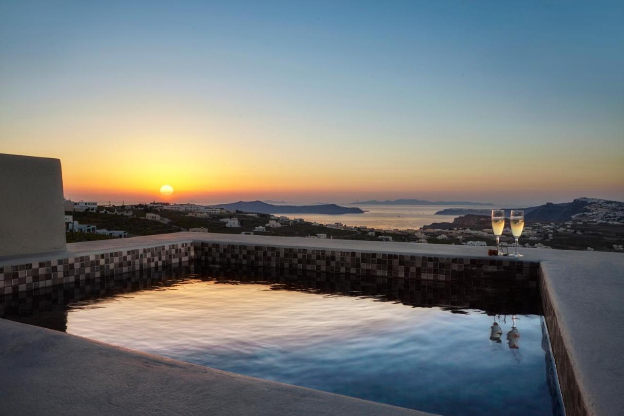 My Santorini Villa, Pyrgos Luxury Exterior foto